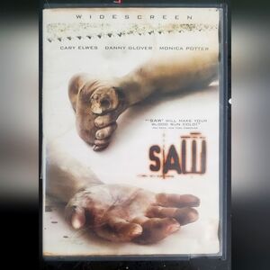 💚5/$25 Saw Widescreen DVD SAW The Original Horror Movie